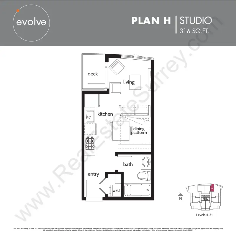 Evolve Evolve floor plan