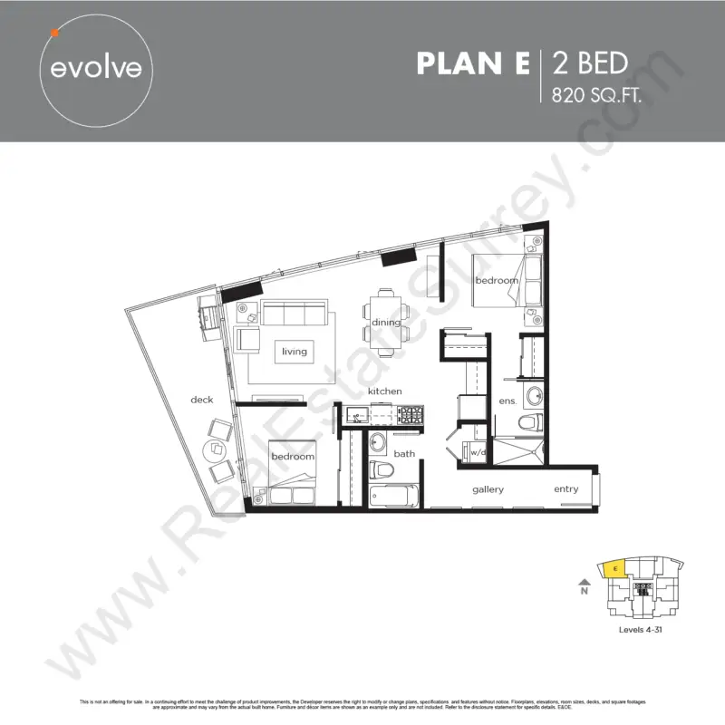 Evolve Evolve floor plan