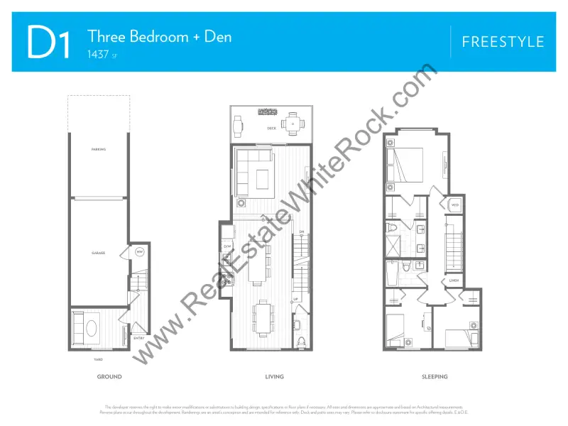 Freestyle Freestyle South Surrey Floorplans floor plan