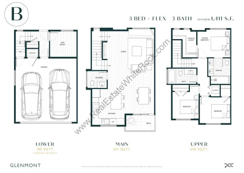 Glenmont Glenmont Townhomes Floorplans floor plan