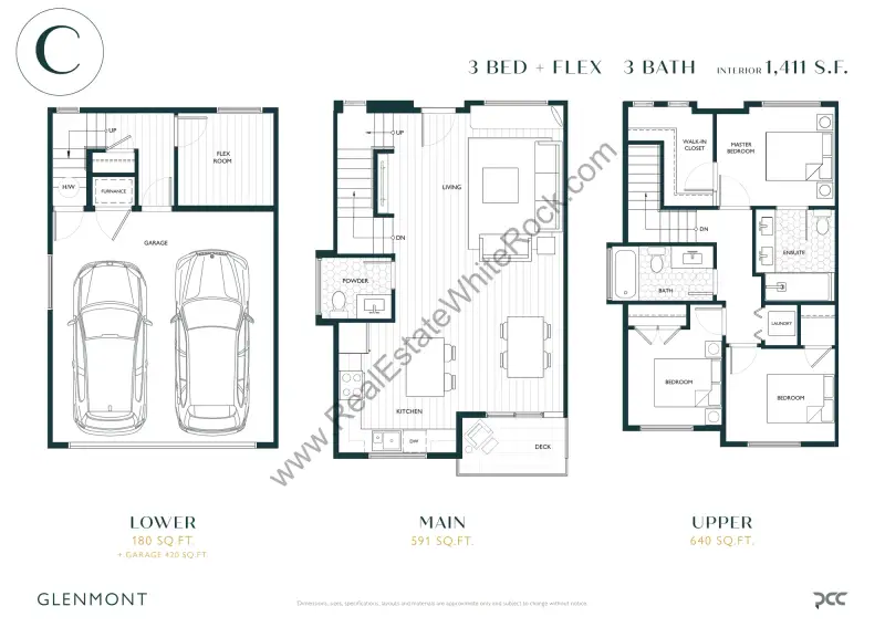 Glenmont Glenmont Townhomes Floorplans floor plan