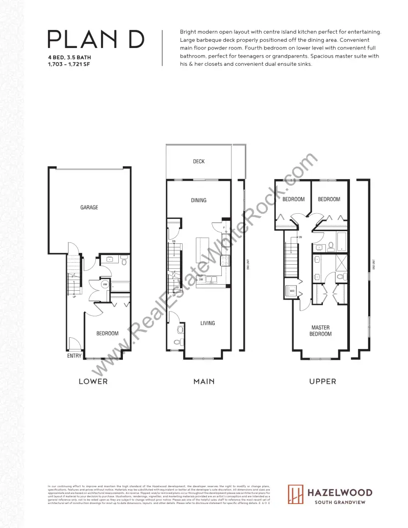 Hazelwood Hazelwood Townhomes Floorplans floor plan