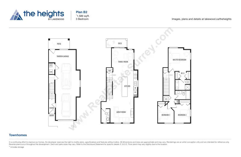 Heights Condos Heights floor plan