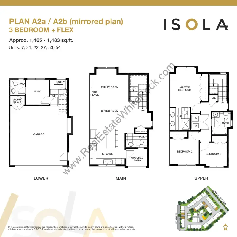 Isola Isola Floorplans floor plan