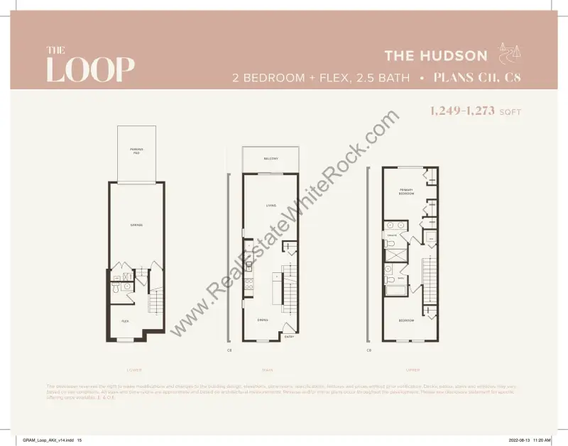Loop Loop Townhomes Floorplans floor plan