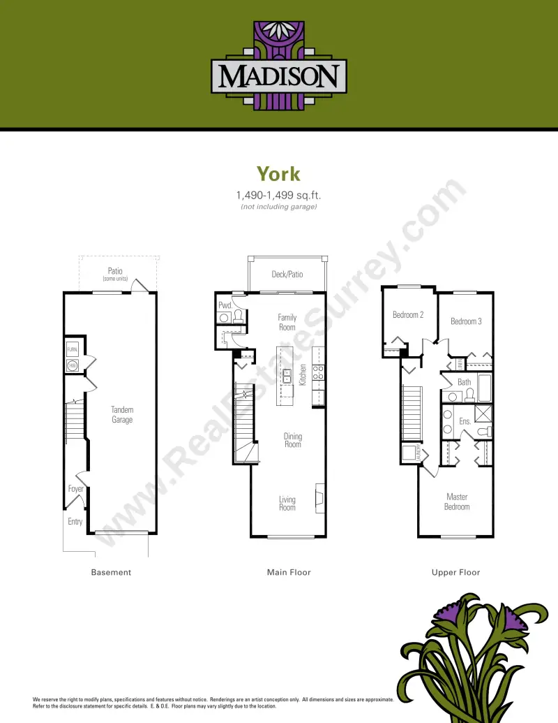 Madison Madison floor plan