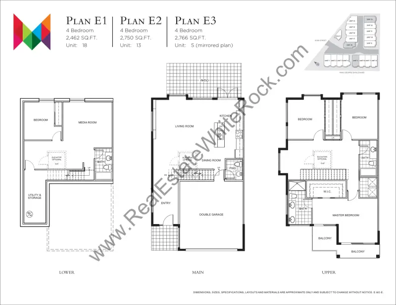 Marca Marca South Surrey Floorplans floor plan