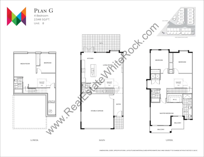 Marca Marca South Surrey Floorplans floor plan
