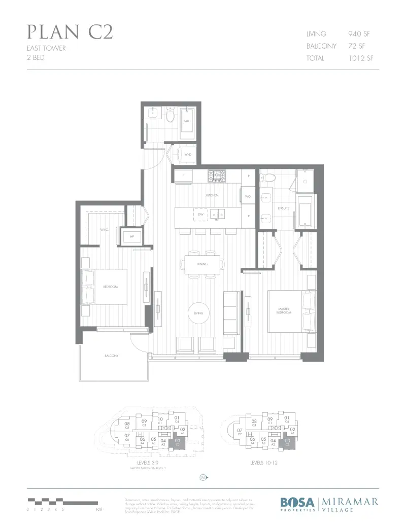 Miramar East MIR Plan C2 floor plan