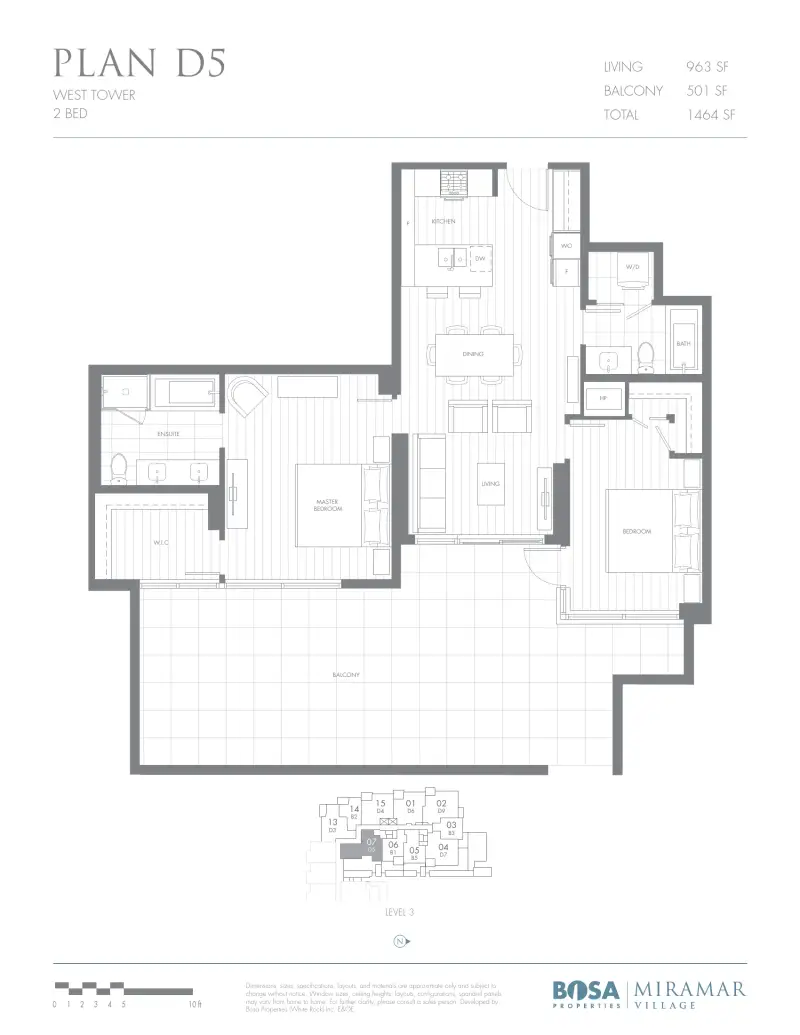 Miramar West MIR Plan D5 floor plan