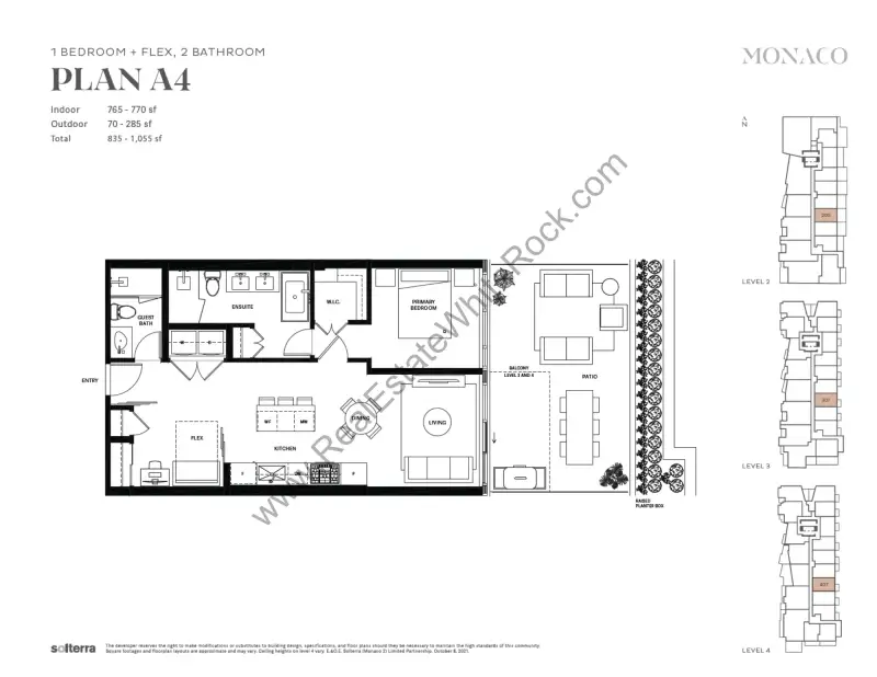 Monaco Monaco White Rock Floorplans floor plan