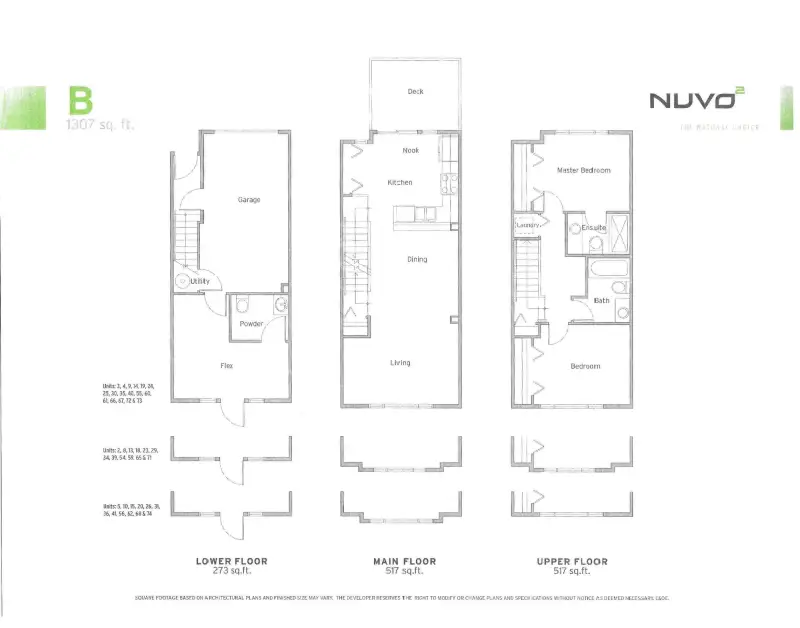 Nuvo 2 Nuvo 2 floor plan