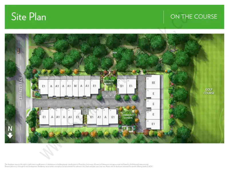 On the Course On The Course floor plan
