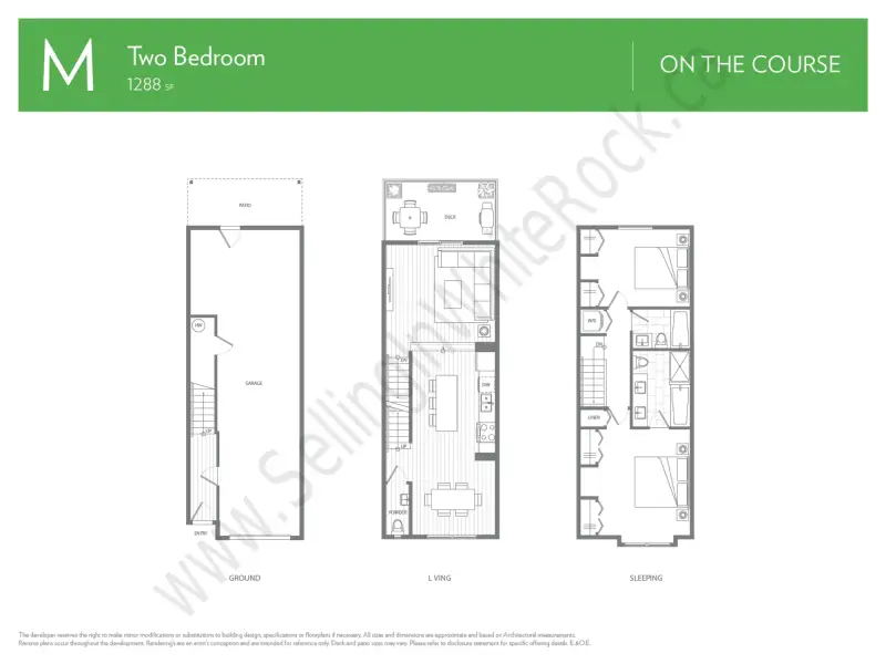 On the Course On The Course floor plan