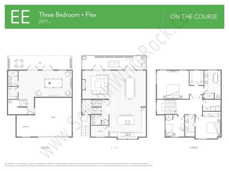 On the Course On The Course floor plan