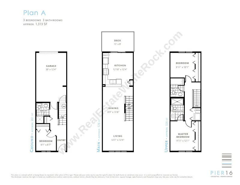 Pier 16 Pier 16 floor plan