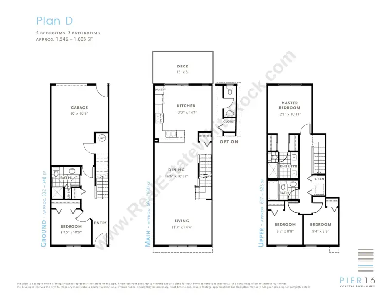 Pier 16 Pier 16 floor plan