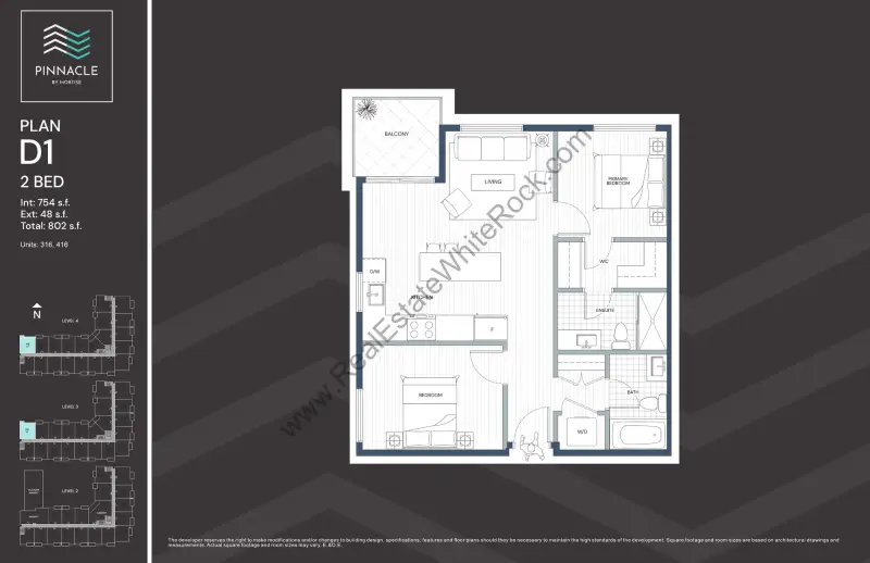 Pinnacle Pinnacle South Surrey Floorplans floor plan