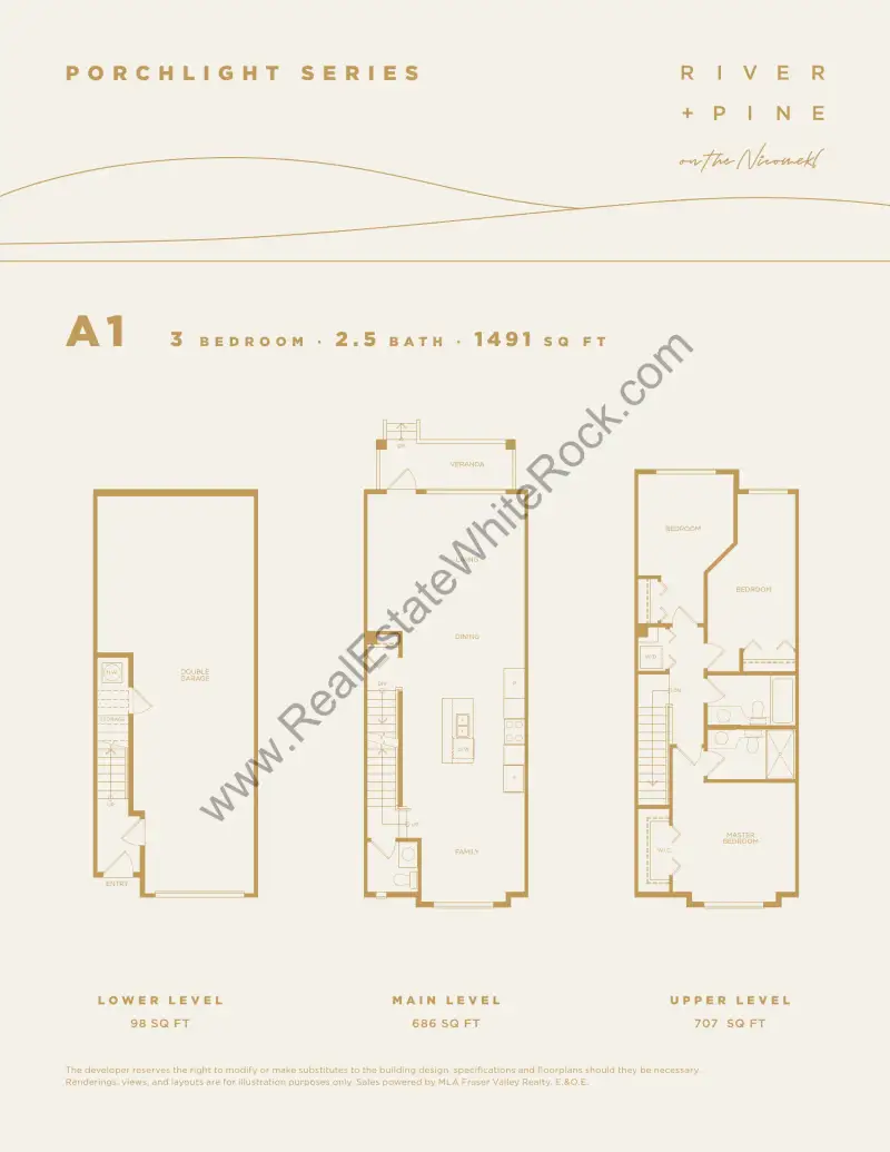 River Pine River Pine Townhomes Floorplans floor plan