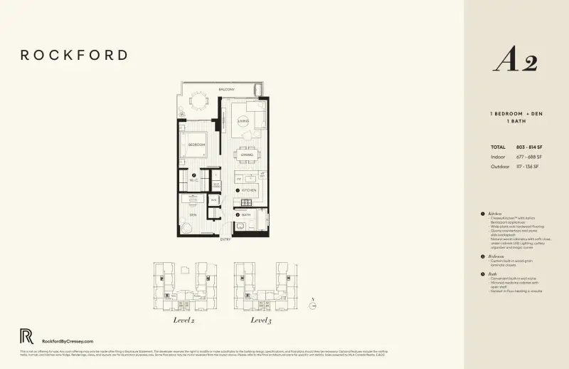 Rockford Rockford Crescent Bch Ocean Pk Lowrise 1 floor plan