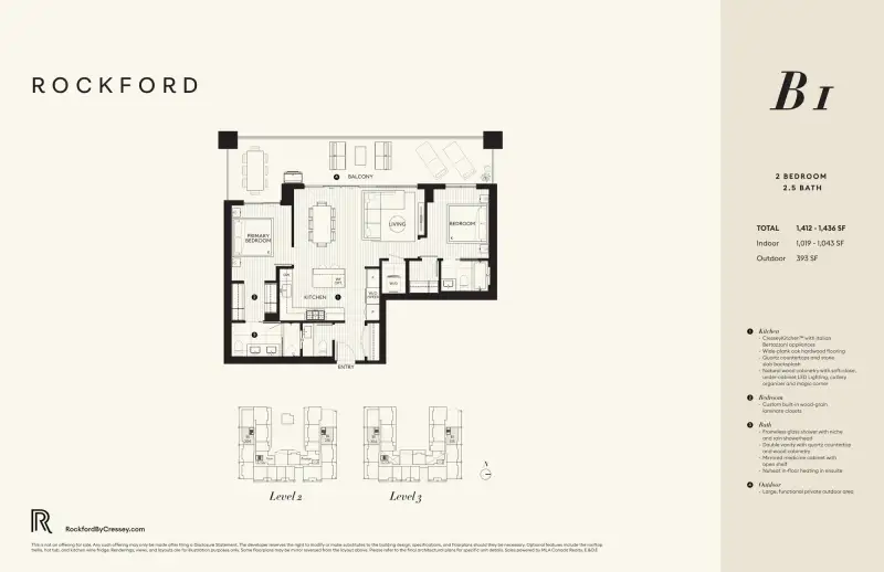 Rockford Rockford Crescent Bch Ocean Pk Lowrise 1 floor plan