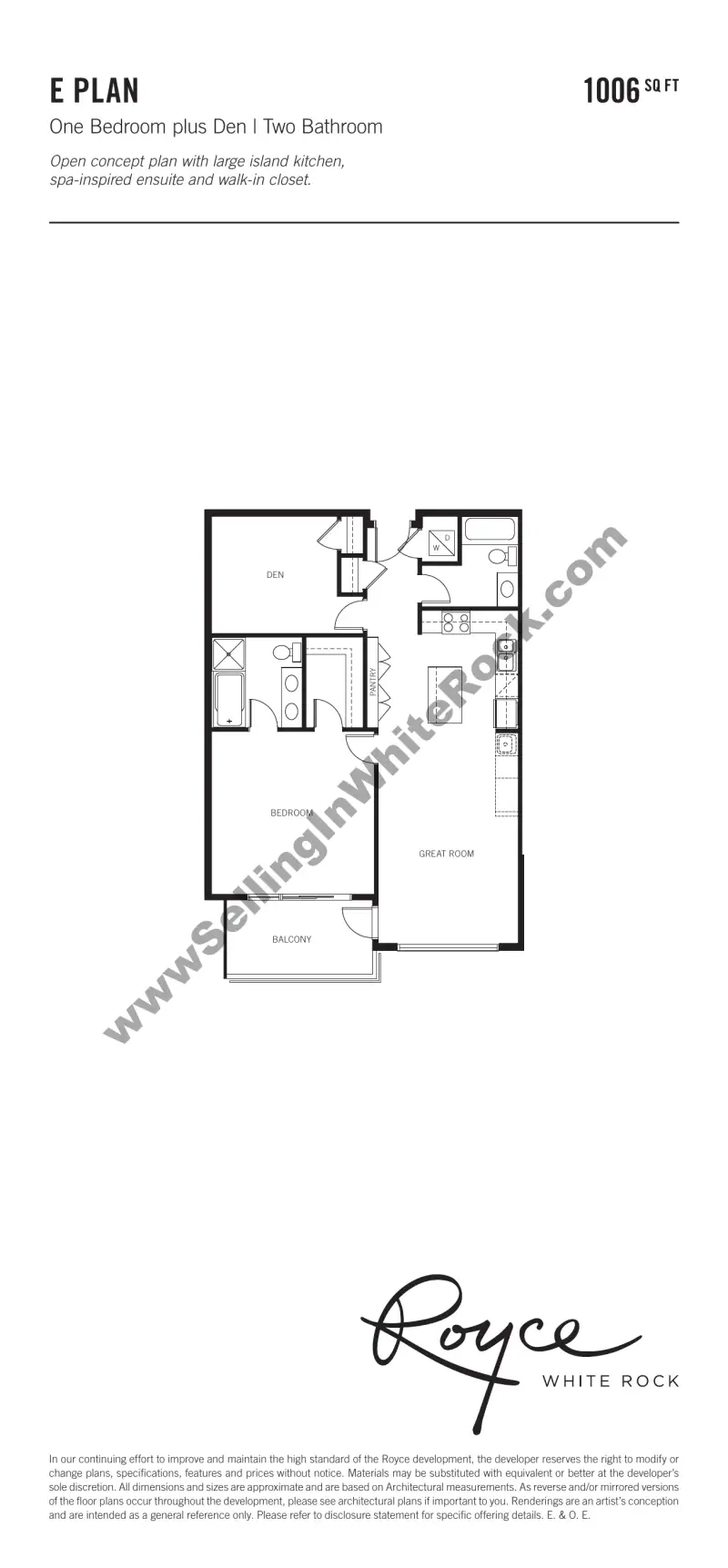 Royce Living Royce Living floor plan