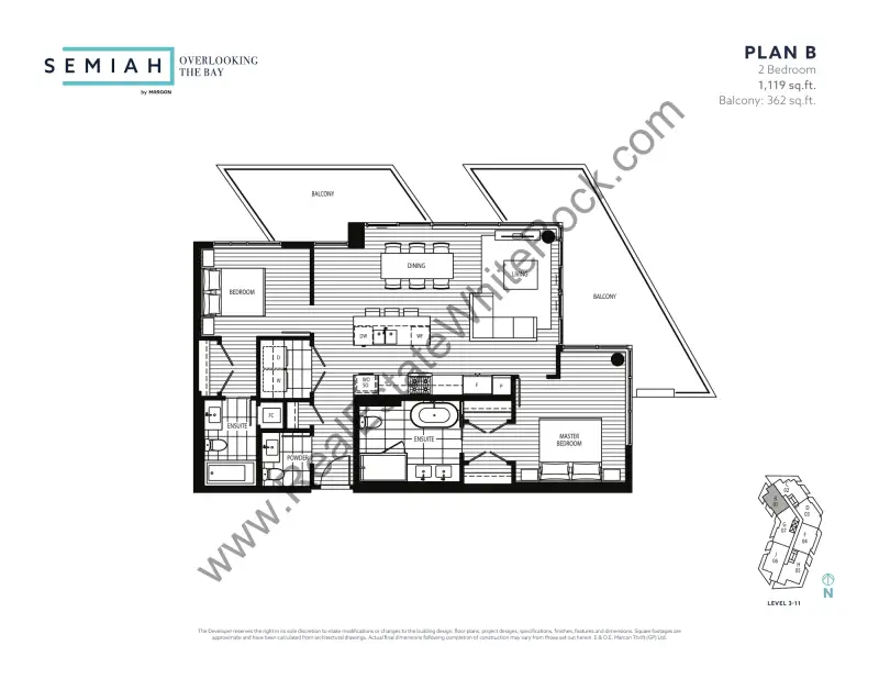 Semiah Semiah White Rock Floorplans floor plan