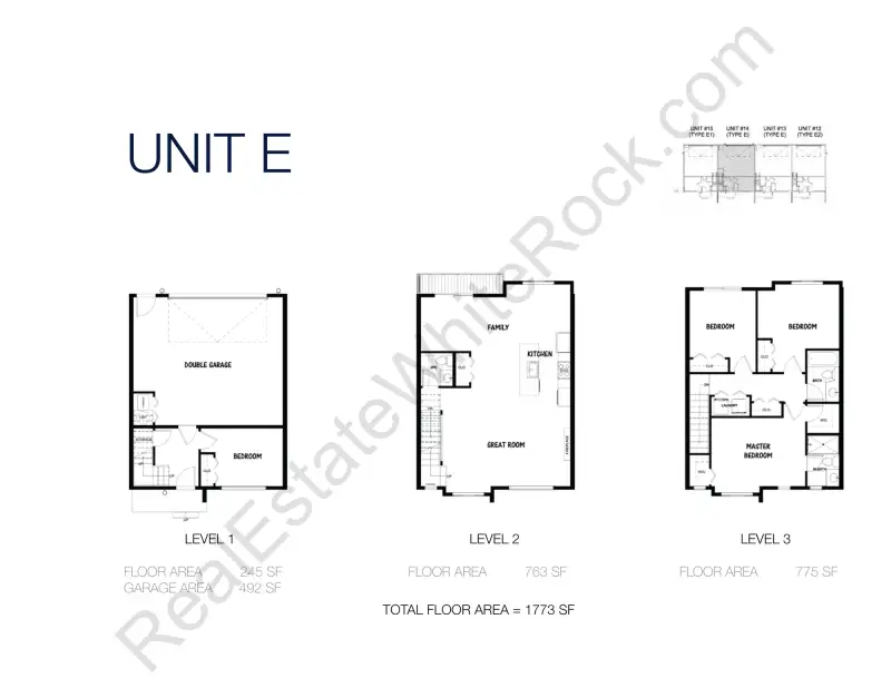 South on 16th South On 16th floor plan