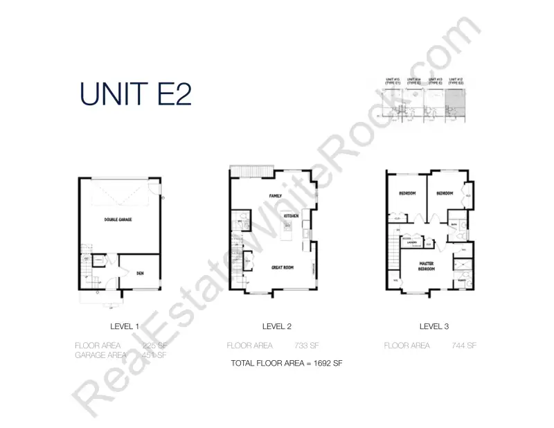 South on 16th South On 16th floor plan