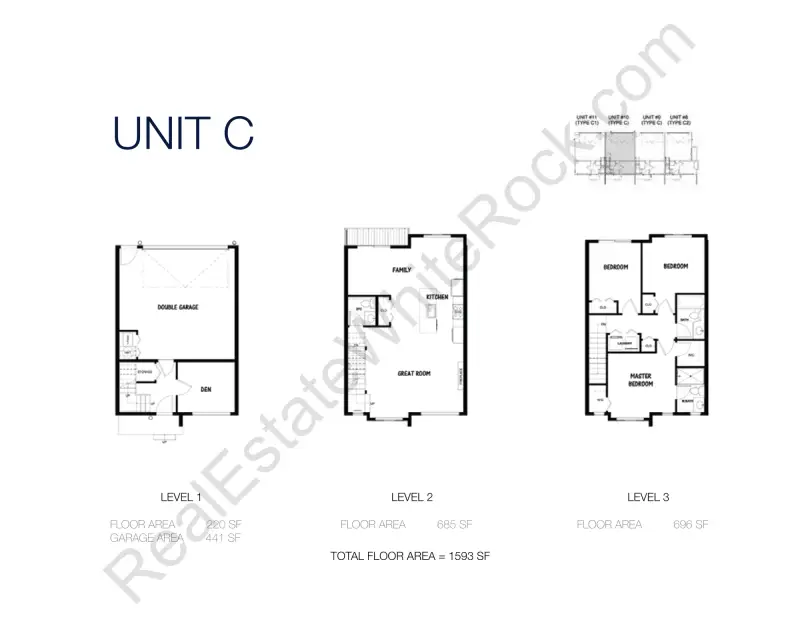 South on 16th South On 16th floor plan