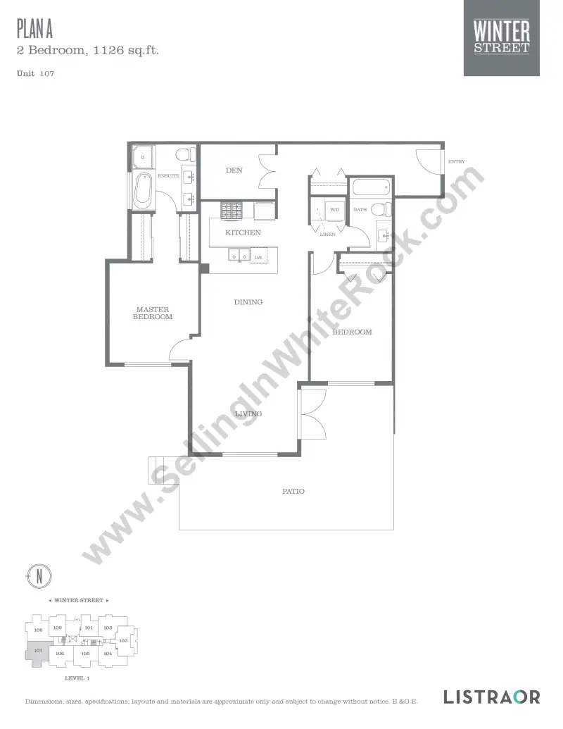 Winter Street Winter Street floor plan