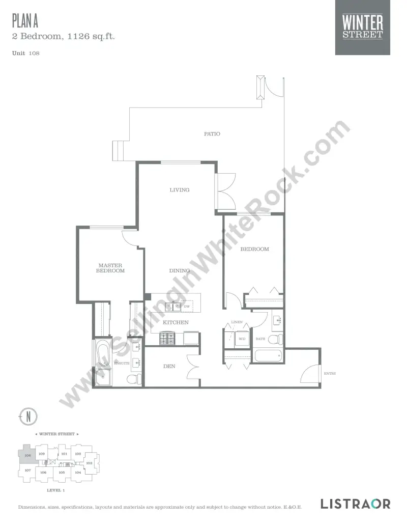 Winter Street Winter Street floor plan