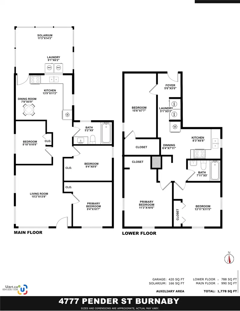 4777 PENDER STREET - photo 1 of 18